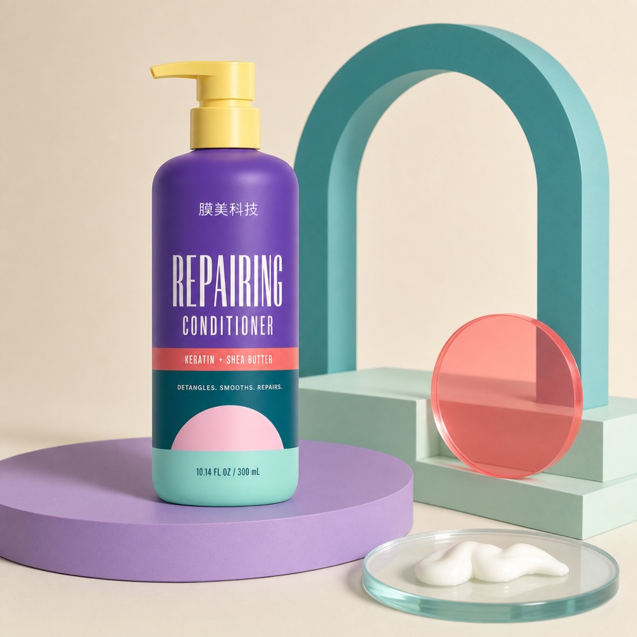 Private label repair conditioner product visual
